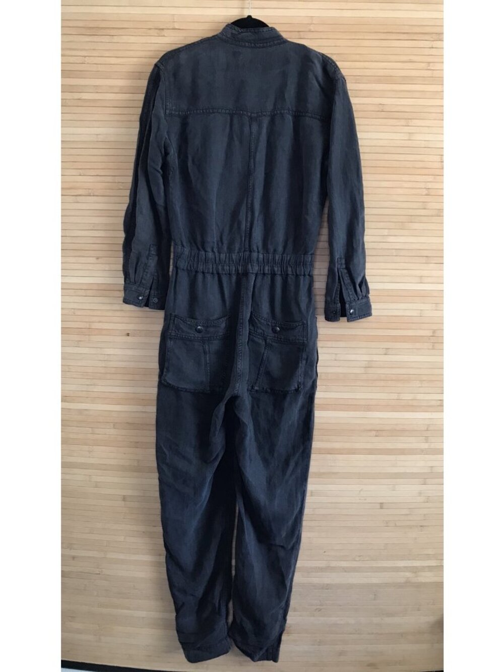 Isabel Marant Étoile Dark Grey Utility pants jeans Jumpsuit sz 38 - Picture 6 of 9